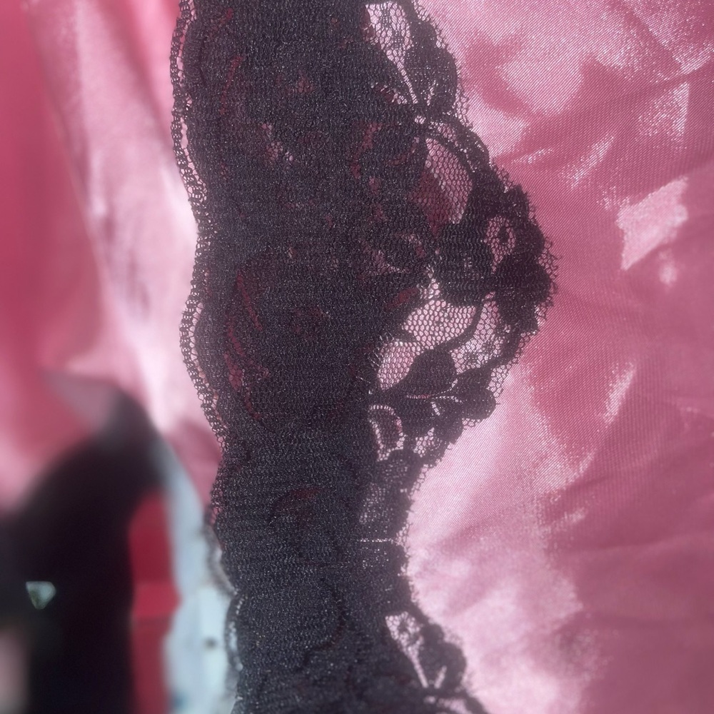 Beautiful pink/black robe